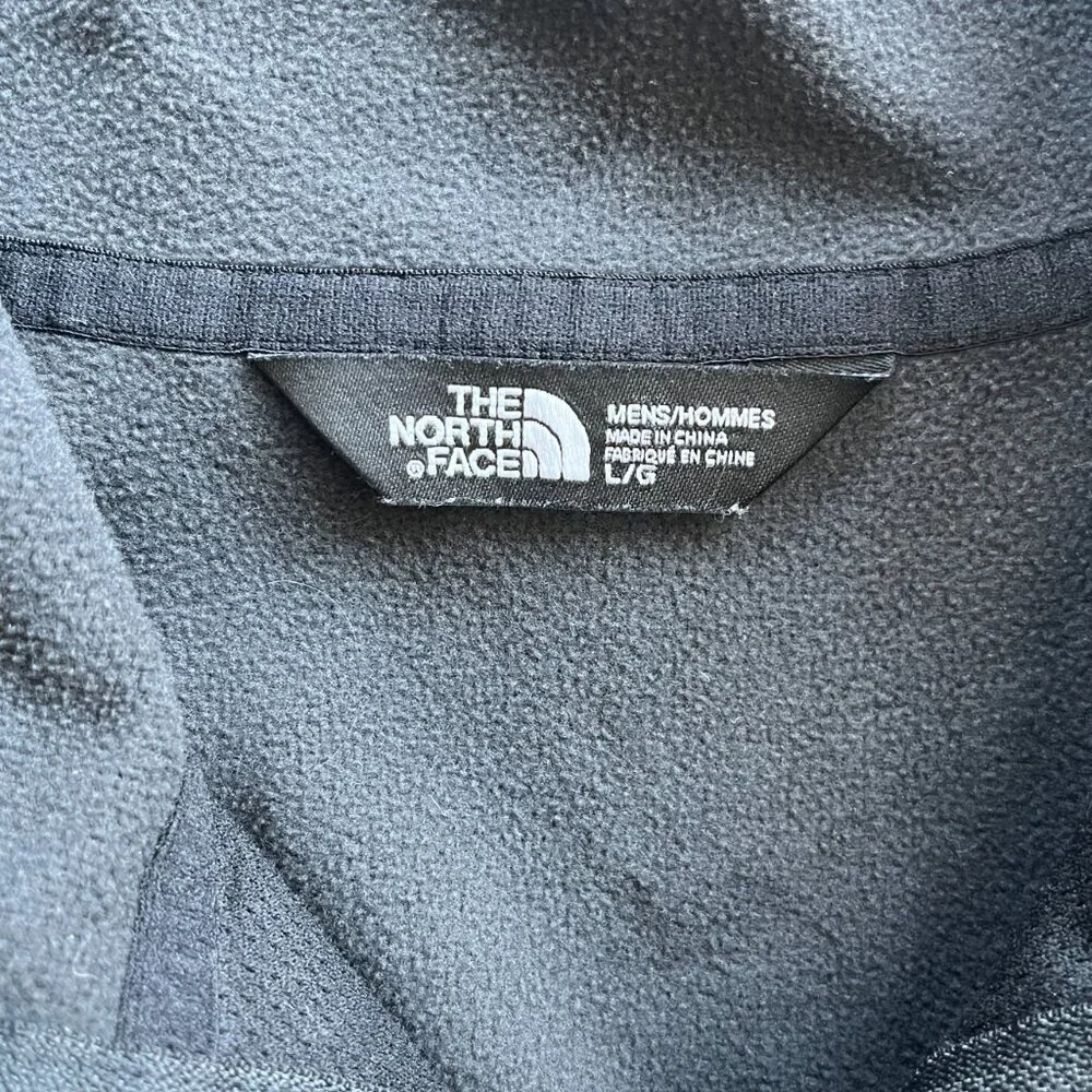 The North Face Full Zip Jacket Dark Gray Black Size L Style NFOA2TC6 Outdoors